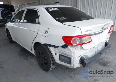 2012 Toyota Corolla L из США, поврежденный, VIN 5YFBU4EE0CP069502